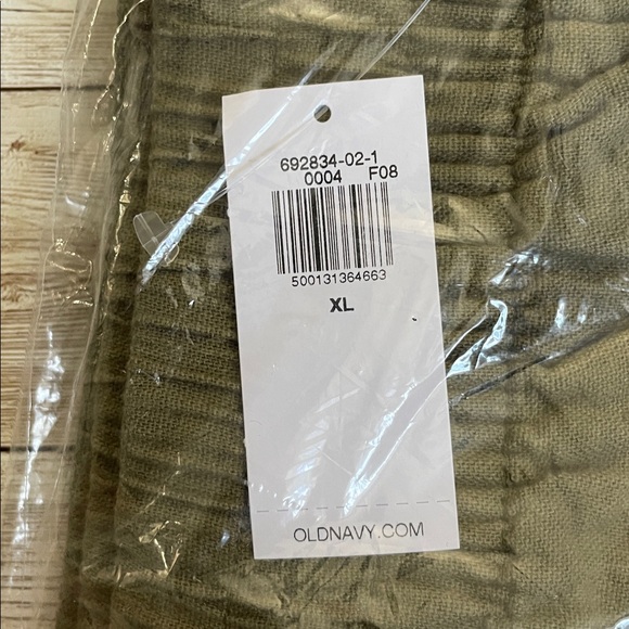 🆕 Old Navy Women’s High-Waisted Linen-Blend Shorts 3.5-in inseam Kombu XL 16-18 - Picture 12 of 15